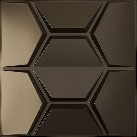 Ekena Millwork 19 5/8in. W x 19 5/8in. H Colony EnduraWall Decorative 3D Wall Panel Covers 2.67 Sq. Ft. WP20X20CYCDB
